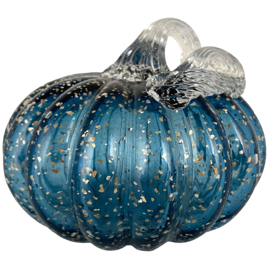 Calabaza decorativa 13.5x13.5x11cm platinum ref 412-493158