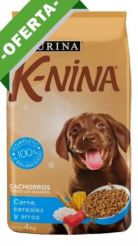 Perrarina K-nina cachorro carne cereal arroz 4kg ref 000028