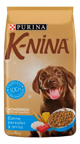 Perrarina K-nina cachorro carne cereal arroz 4kg ref 000028