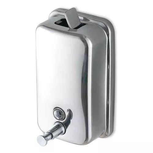 Dispensador Manual jabón liquido acero inox 800ml ref cld-5842