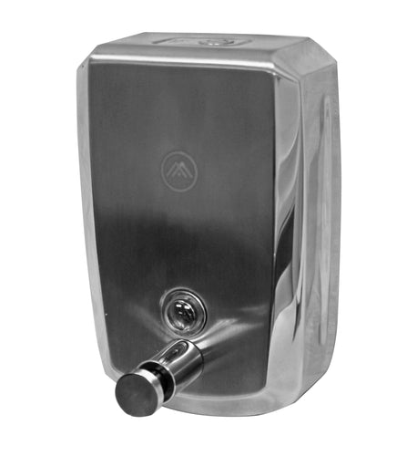 Dispensador manual jabón líquido acero inox 500ml MA ref cld-5841