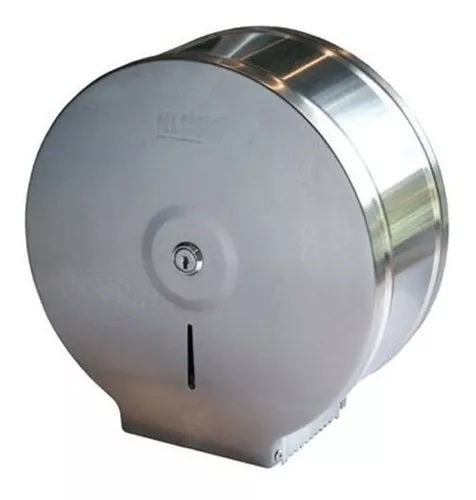 Dispensador de papel higiénico redondo acero inox ref cld-5822