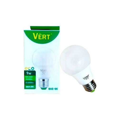 Bombillo led 9w eco luz blanca e27 Vert ref bae-96