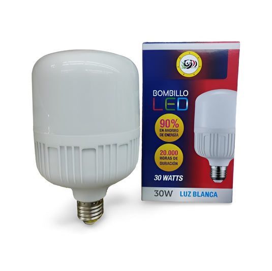 Bombillo led cp luz blanca e27 30w ref 2775-e27-30w