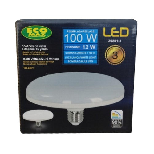 Bombillo led multi voltaje 100w e27 eco max ref led 20851-1