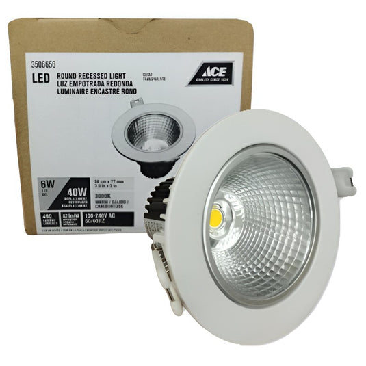 Bombillo led para empotrar Ace 6/w led ref 3506656