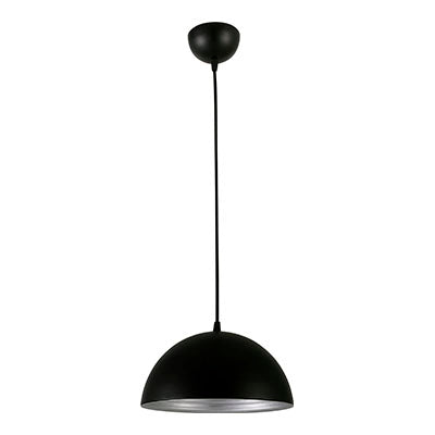 Lámpara colgante Basic Lighting e27 1l 06-013-145 acabado negro mate ref cm0201hm-1bk