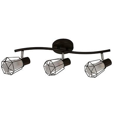 Lámpara techo General Lighting 3l 25w e14 acabado chocolate ref 21966-9