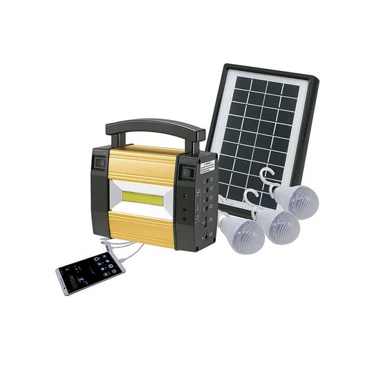 Kit solar con panel light source multivol 110-240v 6000k 60hz ref slk01