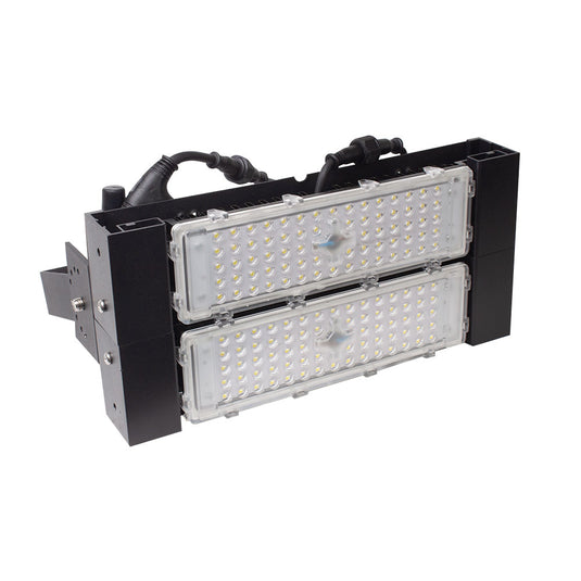 Reflector led modular Hammer negro 100w 130lm 85-300v ref ws-100w-mod