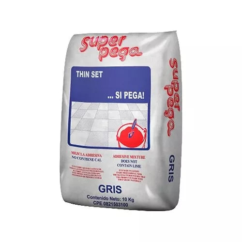 Pego gris bolsa 10kg Super Pega