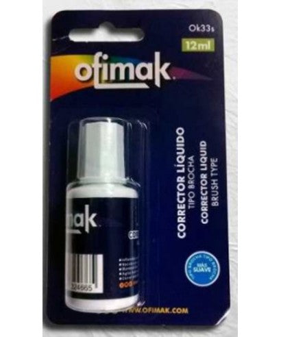 Corrector tipo brocha Ofimak 12 ml ref ok33