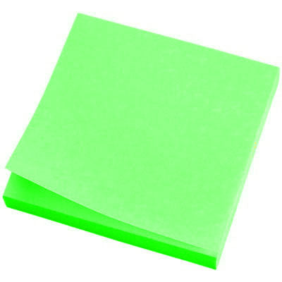 Notas autoadhesivas Ofimak verde neon ref bl148/bl143