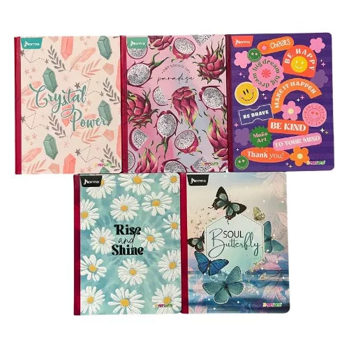 Cuaderno engrapado doble línea 100 hojas Norma ref 7015496