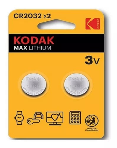 Pila cr2032 Kodak max lithium 3v pack/2und