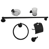 Juego de accesorios para baño zinc MA Faucet 6 pzs ref dam-3400