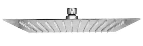 Regadera ultra plana delgada cuadrada Deluxe 12” MA Faucet ref met-337