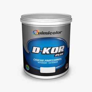 Pintura D-kor Quimicolor color gris claro galón ref cauc131-1