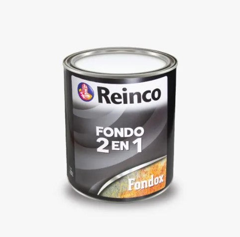 Fondo 2 en 1 Reinco color blanco 1/4 galón ref 8191-002