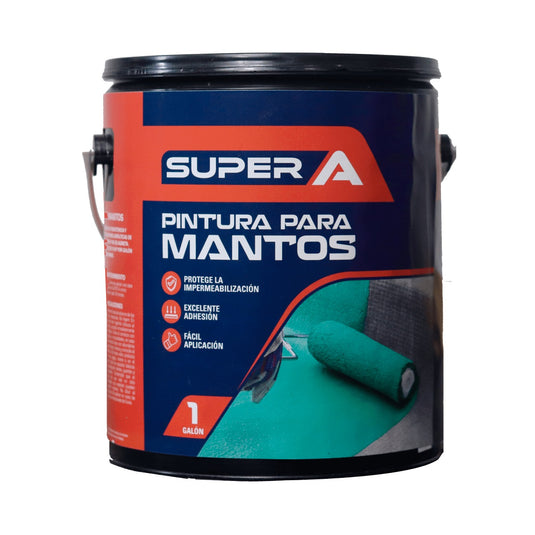 Pintura para manto Super A color verde galón