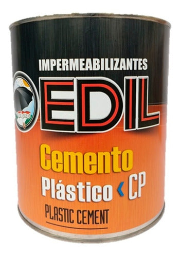 Cemento plástico Edil galón ref 30800111