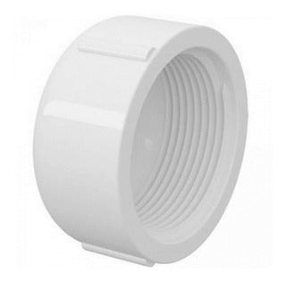 Tapa ½” pvc Tubrica agua blanca de rosca