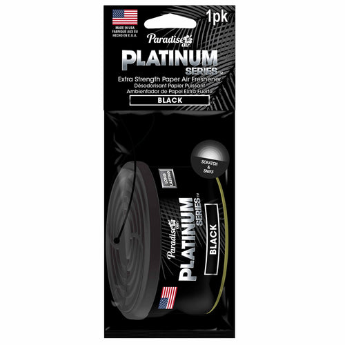 Ambientador para auto Platinum aroma black ref h12003pk288