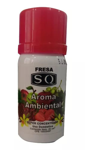 Ambientador para auto SQ superconcentrado aroma fresa 40cc ref 3352107 1075160